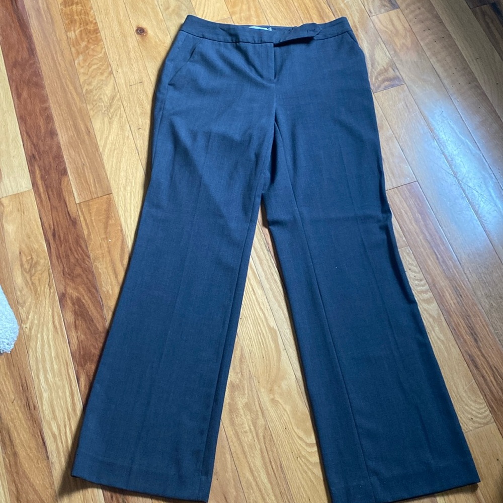 Calvin Klein Classic Fit dress pants. Dark grey. Never worn. Size 4
